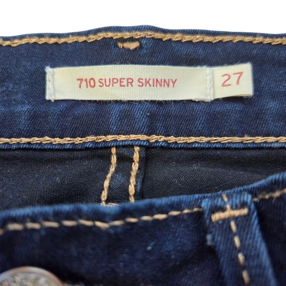 710 Super Skinny Levi's Size 27 - Picture 2 of 3